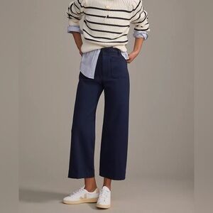 Anthropologie Maeve The Collette Pant Navy